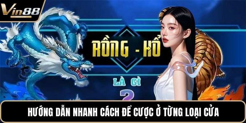 Hướng dẫn nhanh cách để cược ở từng loại cửa
